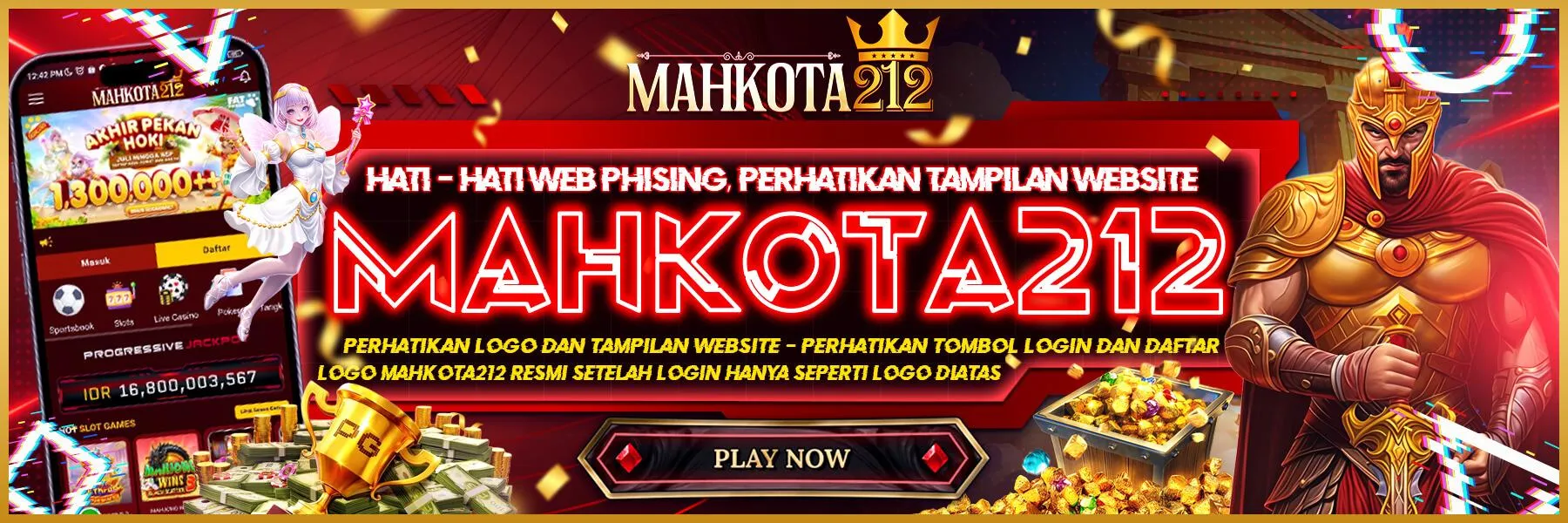 Mahkota212 Pengumuman